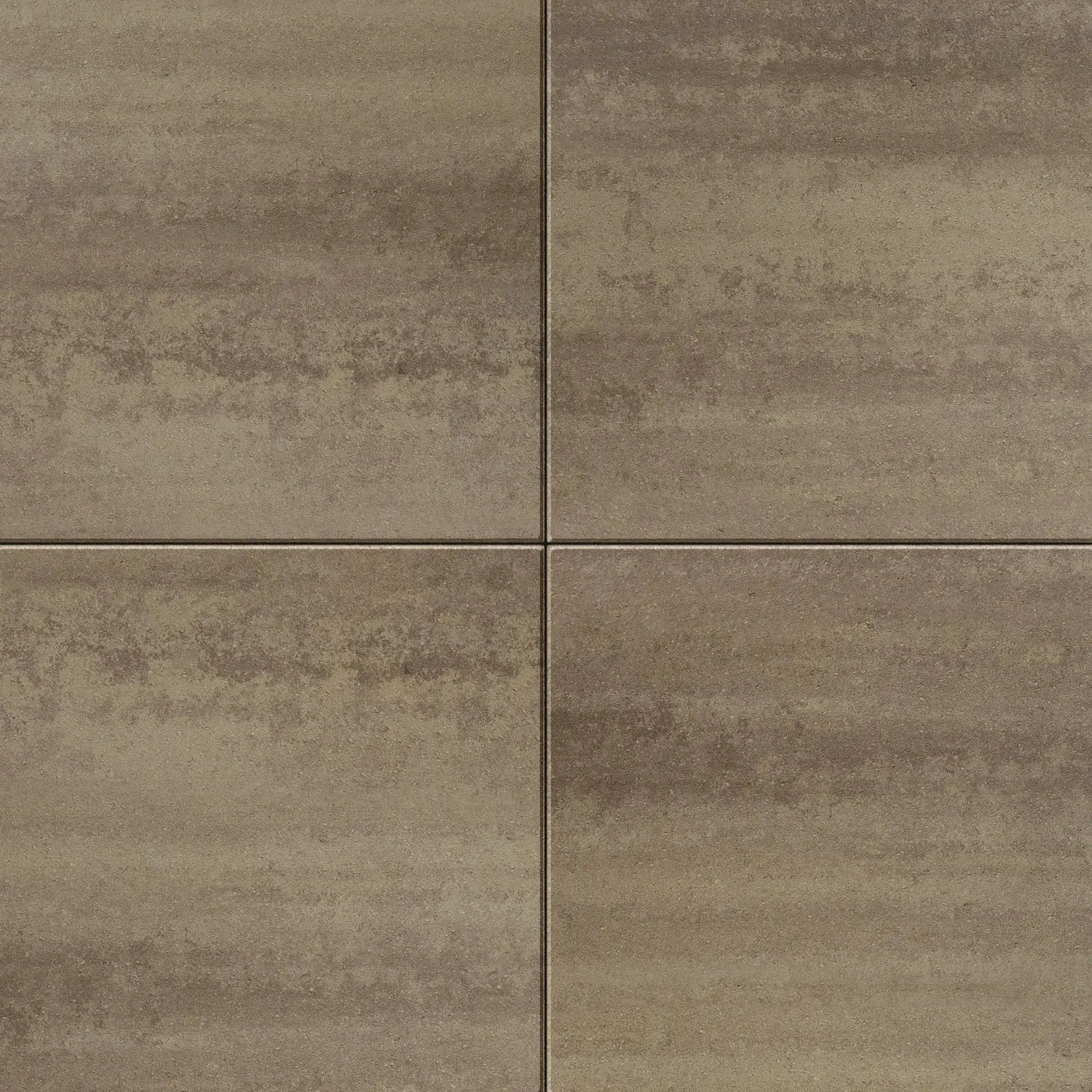INDUSTRIA 600X600X100 HD², SMOOTH, CHESTNUT BROWN | Techo-Bloc